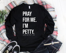 Load image into Gallery viewer, Wholesale I'm Petty Graphic Tee - Heather Grey Tshirt
