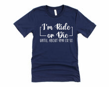 Load image into Gallery viewer, Wholesale I'm Ride or Die Graphic Tee - Chestnut

