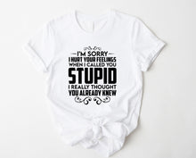 Load image into Gallery viewer, Wholesale I Thought You Already Knew Graphic Tee - Mint

