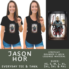 Load image into Gallery viewer, Batch #571 - Horror Windows - Closes 8/17 - ETA mid Oct - Jason Hor Everyday Tank &amp; Tee
