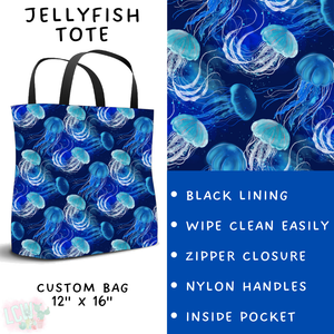 Batch #307 - Sea Life - Closes 3/20 - ETA mid May - Jellyfish Tote