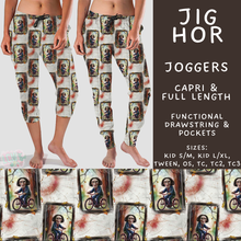 Load image into Gallery viewer, Batch #571 - Horror Windows - Closes 8/17 - ETA mid Oct - Jig Hor Full and Capri Length Joggers
