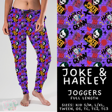 Load image into Gallery viewer, Batch #454 - Cool Characters 10 - Closes 11/26 - ETA mid Jan - Joke &amp; Harley Joggers
