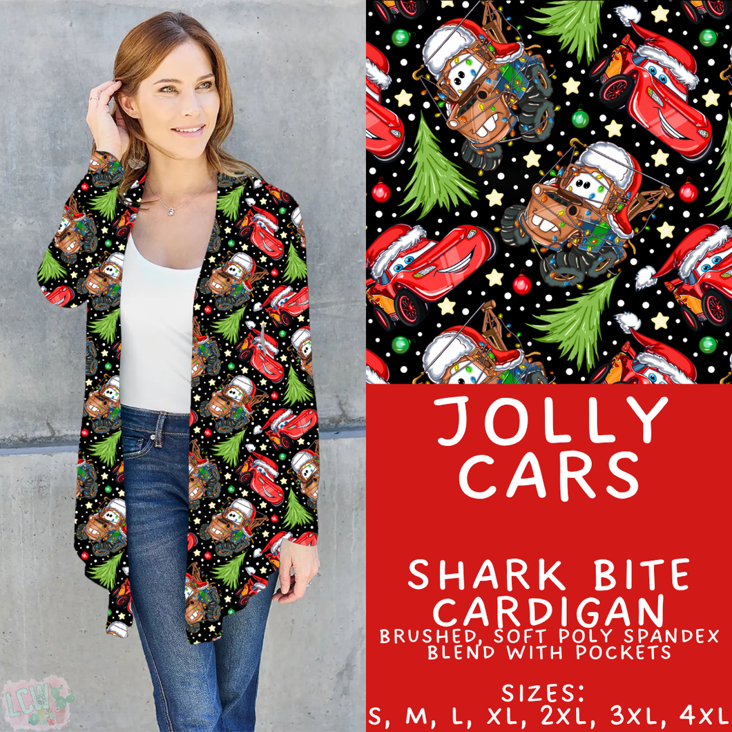 Batch #434 - Magical Christmas - Closes 10/22 - ETA early Dec - Jolly Cars Cardigan