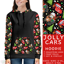 Load image into Gallery viewer, Batch #434 - Magical Christmas - Closes 10/22 - ETA early Dec - Jolly Cars Hoodie
