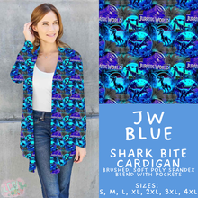 Load image into Gallery viewer, Batch #601 - Cool Characters 19 - Closes 10/21 - ETA mid Dec - JW Blue Cardigan

