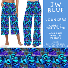 Load image into Gallery viewer, Batch #601 - Cool Characters 19 - Closes 10/21 - ETA mid Dec - JW Blue Capri and Full Length Loungers
