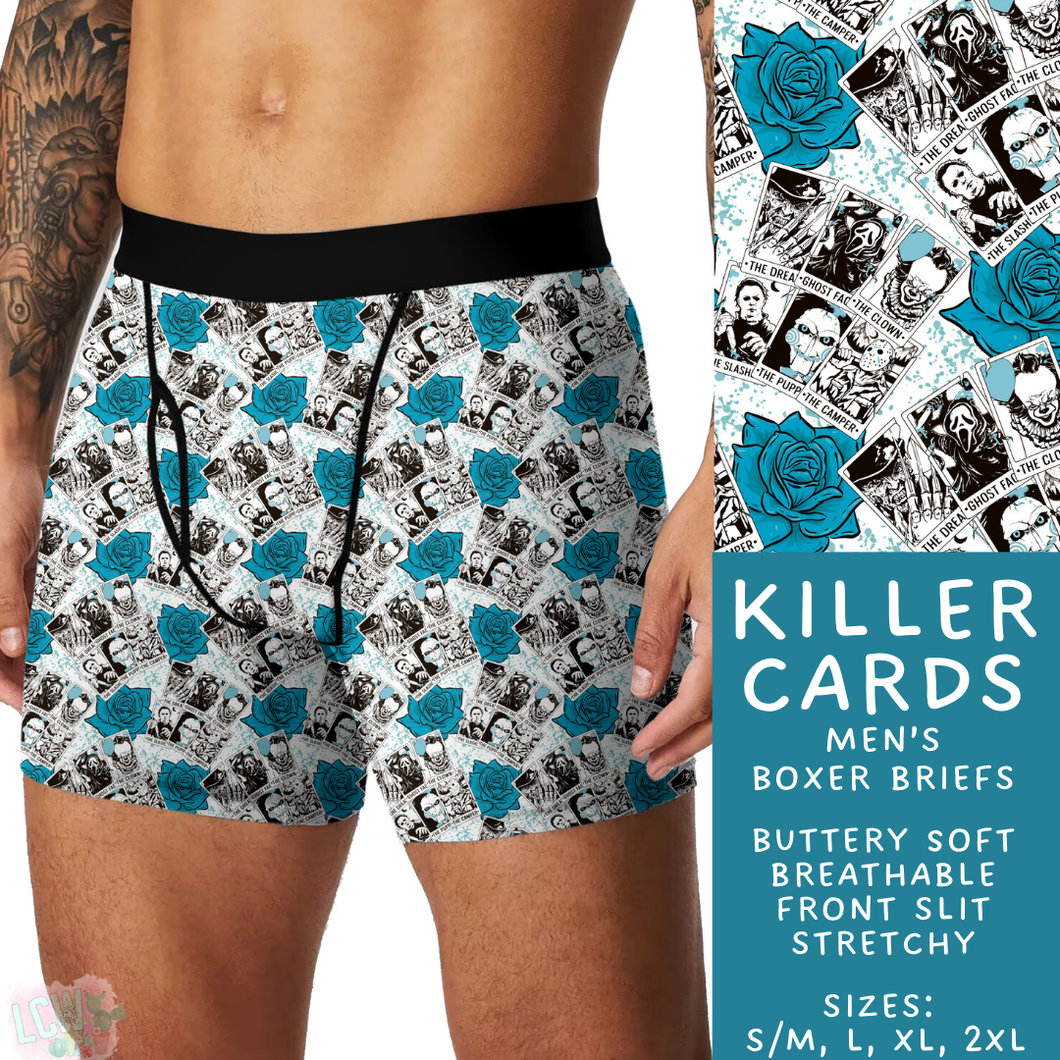 Batch #340 - Comfortable Underwear 4 - Closes 5/16 - ETA early July - Killer Cards Men's Boxer Briefs