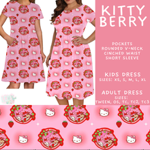 Load image into Gallery viewer, Batch #603 - September Request Run - Closes 10/26 - ETA mid/late Dec - Kitty Berry Adult &amp; Kids Dresses
