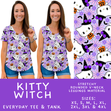 Load image into Gallery viewer, Batch #568 - Halloween Spooky Sets 3 - Closes 8/12 - ETA early October - Kitty Witch Everyday Tank &amp; Tee
