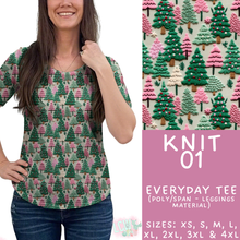 Load image into Gallery viewer, Batch #437 - Christmas Knit 2 - Closes 10/27 - ETA mid Dec - Knit 01 Everyday Tee
