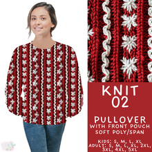 Load image into Gallery viewer, Batch #437 - Christmas Knit 2 - Closes 10/27 - ETA mid Dec - Knit 02 Pocket Pullover
