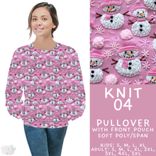 Load image into Gallery viewer, Batch #437 - Christmas Knit 2 - Closes 10/27 - ETA mid Dec - Knit 04 Pocket Pullover
