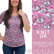 Load image into Gallery viewer, Batch #437 - Christmas Knit 2 - Closes 10/27 - ETA mid Dec - Knit 04 Everyday Tee
