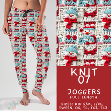 Load image into Gallery viewer, Batch #437 - Christmas Knit 2 - Closes 10/27 - ETA mid Dec - Knit 07 Joggers

