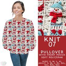 Load image into Gallery viewer, Batch #437 - Christmas Knit 2 - Closes 10/27 - ETA mid Dec - Knit 07 Pocket Pullover

