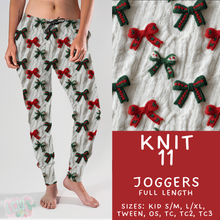 Load image into Gallery viewer, Batch #437 - Christmas Knit 2 - Closes 10/27 - ETA mid Dec - Knit 11 Joggers
