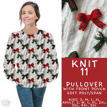 Load image into Gallery viewer, Batch #437 - Christmas Knit 2 - Closes 10/27 - ETA mid Dec - Knit 11 Pocket Pullover

