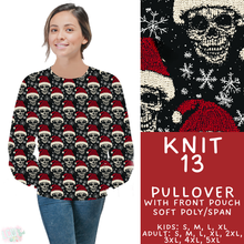 Load image into Gallery viewer, Batch #437 - Christmas Knit 2 - Closes 10/27 - ETA mid Dec - Knit 13 Pocket Pullover
