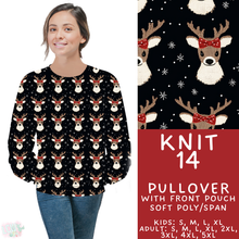 Load image into Gallery viewer, Batch #437 - Christmas Knit 2 - Closes 10/27 - ETA mid Dec - Knit 14 Pocket Pullover
