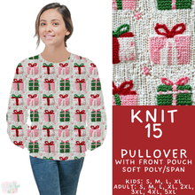 Load image into Gallery viewer, Batch #437 - Christmas Knit 2 - Closes 10/27 - ETA mid Dec - Knit 15 Pocket Pullover
