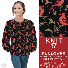 Load image into Gallery viewer, Batch #437 - Christmas Knit 2 - Closes 10/27 - ETA mid Dec - Knit 17 Pocket Pullover
