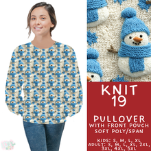 Load image into Gallery viewer, Batch #437 - Christmas Knit 2 - Closes 10/27 - ETA mid Dec - Knit 19 Pocket Pullover
