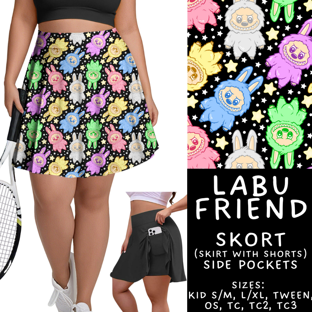 Batch #454 - Cool Characters 10 - Closes 11/26 - ETA mid Jan - Labu Friend Skort
