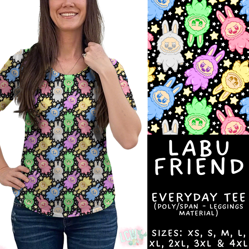 Batch #454 - Cool Characters 10 - Closes 11/26 - ETA mid Jan - Labu Friend Everyday Tee