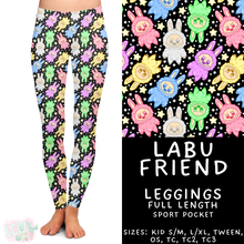Load image into Gallery viewer, Batch #454 - Cool Characters 10 - Closes 11/26 - ETA mid Jan - Labu Friend Full Length Leggings
