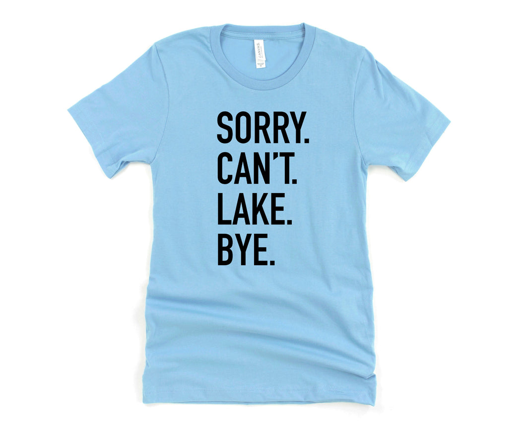 Lake. Bye.