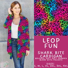 Load image into Gallery viewer, Batch #607 - Fun Run 28 - Closes 11/2 - ETA early Jan - Leop Fun Cardigan
