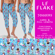 Load image into Gallery viewer, Batch #606 - Magical Character Winter - Closes 10/30 - ETA late Dec - LF Flake Full and Capri Length Joggers

