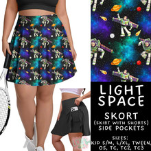 Load image into Gallery viewer, Batch #541 - Magical Faves 21 - Closes 6/10 - ETA mid August - Light Space Skort
