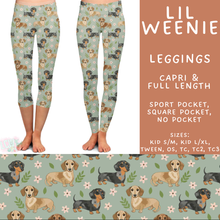 Load image into Gallery viewer, Batch #578 - July Request Run - Closes 8/31 - ETA late October - Lil Weenie Full and Capri Length Leggings

