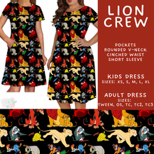 Load image into Gallery viewer, Batch #585 - Magical Faves 24 - Closes 9/14 - ETA mid Nov - Lion Crew Adult &amp; Kids Dresses
