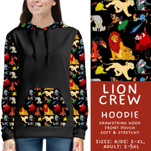 Load image into Gallery viewer, Batch #585 - Magical Faves 24 - Closes 9/14 - ETA mid Nov - Lion Crew Hoodie

