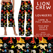 Load image into Gallery viewer, Batch #585 - Magical Faves 24 - Closes 9/14 - ETA mid Nov - Lion Crew Capri and Full Length Loungers
