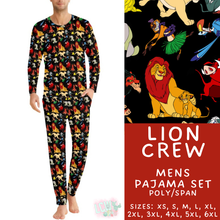 Load image into Gallery viewer, Batch #590 - Magical Family Pajamas - Closes 9/18 - ETA mid Nov - Lion Crew Men's Pajama Set
