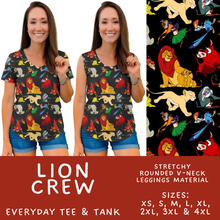 Load image into Gallery viewer, Batch #585 - Magical Faves 24 - Closes 9/14 - ETA mid Nov - Lion Crew Everyday Tank &amp; Tee
