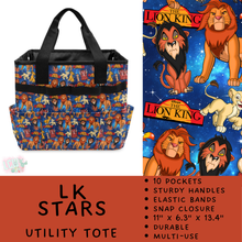 Load image into Gallery viewer, Batch #549 - Utility Tote 2 - Closes 6/29 - ETA late August - LK Stars Utility Tote
