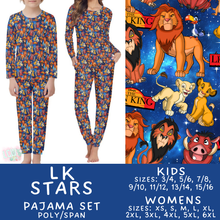 Load image into Gallery viewer, Batch #590 - Magical Family Pajamas - Closes 9/18 - ETA mid Nov - LK Stars Women's &amp; Kid's Pajama Set
