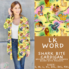 Load image into Gallery viewer, Batch #608 - Magic in Words - Closes 11/4 - ETA early Jan - LK Word Cardigan
