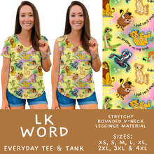 Load image into Gallery viewer, Batch #608 - Magic in Words - Closes 11/4 - ETA early Jan - LK Word Everyday Tank &amp; Tee
