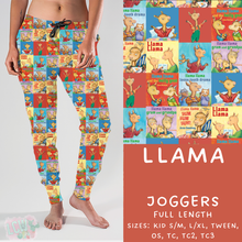 Load image into Gallery viewer, Batch #308 - Storybook Collection 2 - Closes 3/21 - ETA mid May - Llama Joggers
