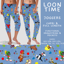 Load image into Gallery viewer, Batch #586 - Cool Characters 18 - Closes 9/16 - ETA mid Nov - Loon Time Full and Capri Length Joggers
