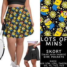 Load image into Gallery viewer, Batch #454 - Cool Characters 10 - Closes 11/26 - ETA mid Jan - Lots of Min Skort
