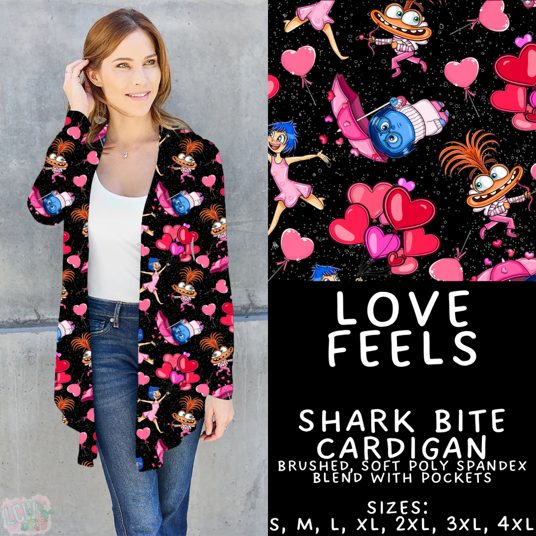 Batch #457 - Magical Character Love Collection - Closes 12/1 - ETA mid Jan - Love Feels Cardigan