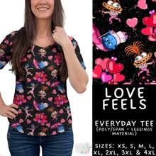 Load image into Gallery viewer, Batch #457 - Magical Character Love Collection - Closes 12/1 - ETA mid Jan - Love Feels Everyday Tee

