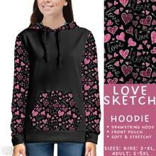 Load image into Gallery viewer, Batch #453 - Love Day 2 - Closes 11/24 - ETA mid Jan - Love Sketch Hoodie
